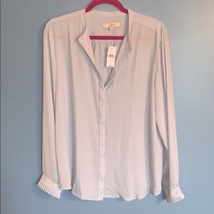 Baby Blue Loft Blouse